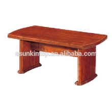 Modest style coffee table wood finishing for office . High quality wood table for sale (T005)